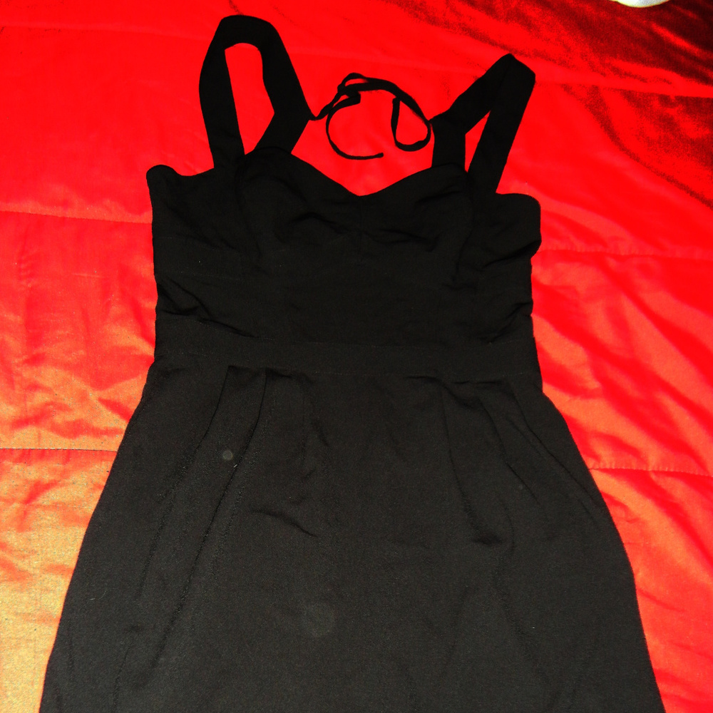 Victoria's Secret Bustier Style Tie Back Dress